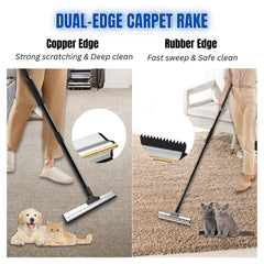 ENUKYCOM 61 inch adjustable handle extends reach for cleaning under furniture