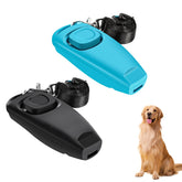 EOEDEPAZ 2-in-1 training clicker and whistle in one compact device for versatile pet training.