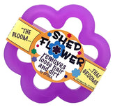 Epona Shed Flower Groomer handle close-up demonstrates ergonomic grip for comfortable grooming.