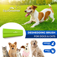 EquiGroomer EasyGroomer deshedding brush close-up blade detail for gentle grooming
