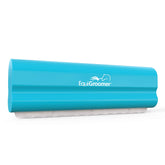 EquiGroomer EasyGroomer turquoise deshedding brush close-up for shedding control.