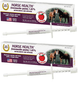 Equine Horse Health ivermectin paste apple flavor application for easy deworming