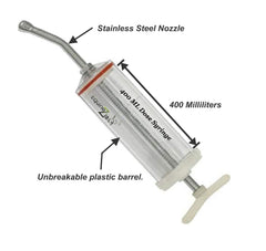 Equinez Tools stainless steel nozzle close-up highlighting precision flow for dental and medication applications