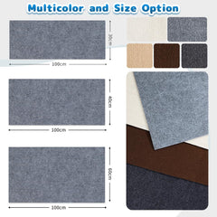 Equmis cat scratcher mat close-up with 40cm size highlighting trim-to-fit capability