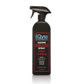 Eqyss Crib Guard bottle front view, aloe-based spray designed to deter chewing in horses