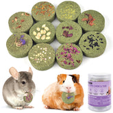 ERKOON Treats rabbit toy edible Timothy hay block – satisfying chew and enrichment for rabbits.