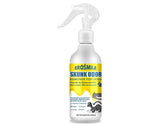 EROSMILE Skunk Odor Remover bottle front shows targeted odor breakdown at the source