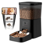 Espelho cat feeder camera front view for remote monitoring and peace of mind.