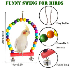 ESRISE hanging bell toy 1 attracts attention with bright color and soft sound.