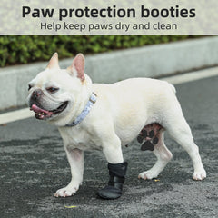 ETIAL paw boot non-slip outsole provides traction on hardwood floors and outdoors