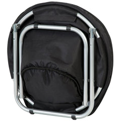 Etna folding pet cozy chair fold-out setup enables quick placement anywhere.