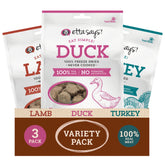 Etta Says Eat Simple freeze-dried variety pack image, protein-rich rewards for training.
