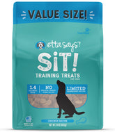 Etta Says Sit Training Treats bite-size chicken rewards for quick training sessions.