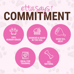 etta says! Yumm Sticks training piece — easy to break for reward moments.