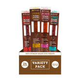 Etta Says Yumm Sticks variety pack front view shows premium protein-rich dog rewards