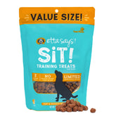etta says! Training Treats packaging shows a 16 oz bag for convenient rewards.