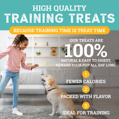 etta says! Training Treats peanut butter flavor aroma captured up close.