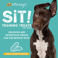 etta says! Training Treats soft bites close-up texture highlighted.