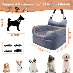 EUHAMS memory-foam padding highlights egg-crate comfort for long trips