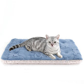 EursurePet self-warming bed front view shows two-pack 22x16 design for cozy naps.