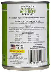 Evanger's Heritage Classic BPA-free packaging—eco-friendly cans for sustainable feeding.
