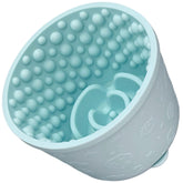 Evenco 2-in-1 licking toy and slow feeder in mint green for engaging feeding