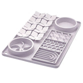 Evenco slow-feeder bowl with suction cups keeps meals steady for calm eating.