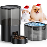 Evoliq automatic cat feeder front view showing precise portioning for consistent meals