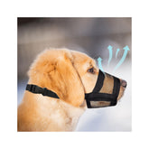 Evollax large dog muzzle breathable mesh for comfortable wear