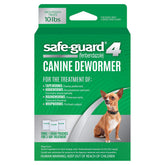 Excel Safe-Guard Canine Dewormer package-front shows three 1-gram pouches for a 3-day treatment