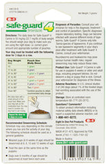 Excel Safe-Guard canine-granules mix easily into dog food for convenient dosing