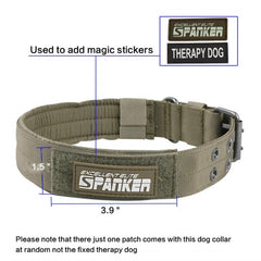 EXCELLENT ELITE SPANKER magic sticker panel demonstrates patch compatibility.