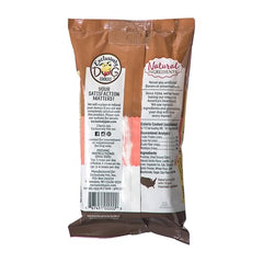 Exclusively Dog Carob Sandwich Cremes 8oz bag highlighting all natural ingredients for healthier snacking.