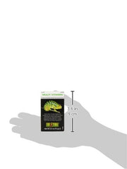 Exo Terra Multi Vitamin Powder mixed with fruits and vegetables for daily reptile nutrition.