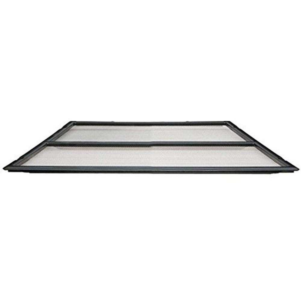 Exo Terra terrarium screen cover front view with secure ventilation
