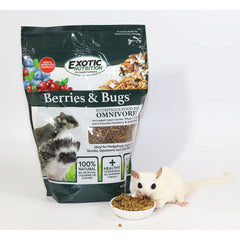 Exotic Nutrition Berries & Bugs serving spoon demonstrates easy portioning for daily meals