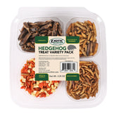 Exotic Nutrition Hedgehog Treat Variety mealworms close-up shows a protein-rich snack option.