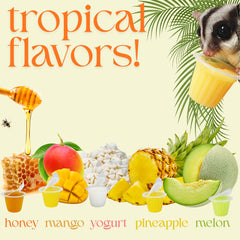 Packaging label noting 8 pods per pack and natural ingredients