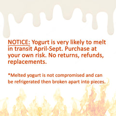 Yogu Drops Blueberry with dried blueberry chunks for natural flavor and nutrition