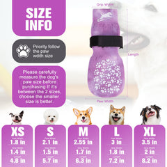 Expawlorer paw socks shield paws from hot pavement with protective knit bottoms.