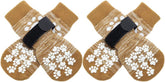 EXPAWLORER anti-slip dog socks on paws with secure traction for indoor floors
