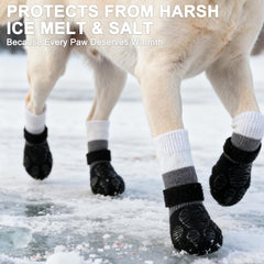 EXPAWLORER Anti Slip Dog Socks double-side grips provide confident traction