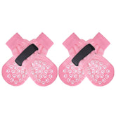 EXPAWLORER anti-slip socks with paw-traction on hardwood floors