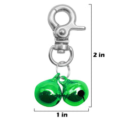 EXPAWLORER clasped bell on collar provides secure daily wear and easy clipping
