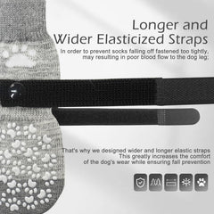 EXPAWLORER dog boots protect paws from hot pavement and harsh outdoor surfaces.