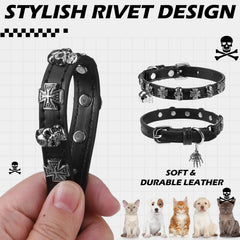 EXPAWLORER Halloween cat collar elastic safety feature shot demonstrates breakaway for safety