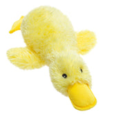 EXPAWLORER plush squeaky duck dog toy invites interactive play and training.