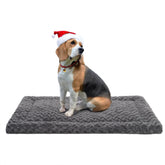 Exsnugy washable dog bed mat main view with plush comfort for peaceful sleep