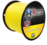 Extreme Dog Fence wire 1000ft spool for seamless coverage and fewer splices.