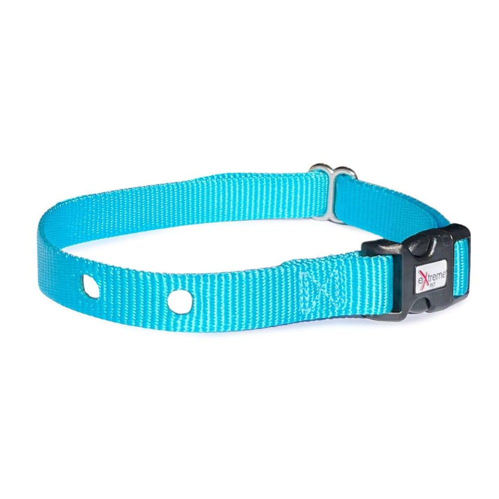 Extreme Dog Fence collar strap closeup reveals rugged nylon for long lasting wear